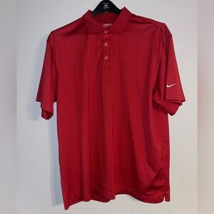 Nike Men’s Tiger Woods / Sunday Red Dri-Fit Golf Shirt Polo, Size XXL
